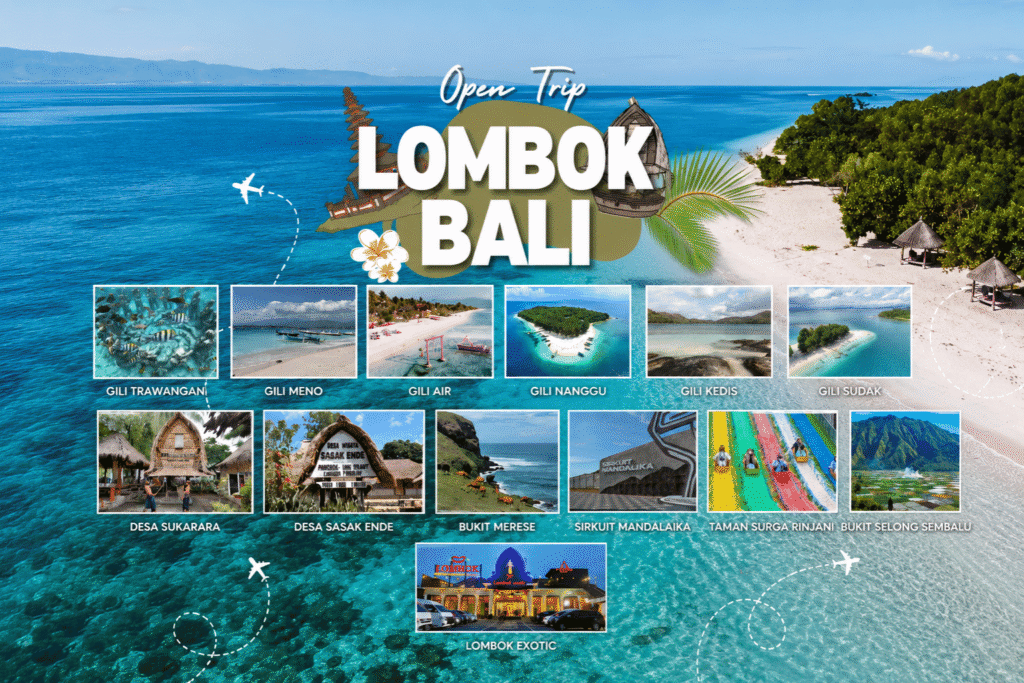 Open Trip Bali-Lombok Raahil Tour